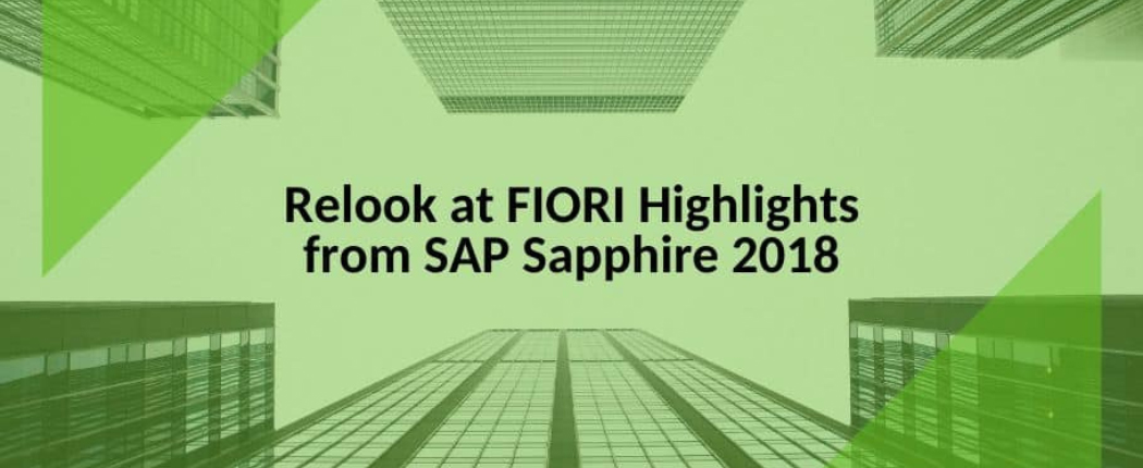 SAP Sapphire 2018