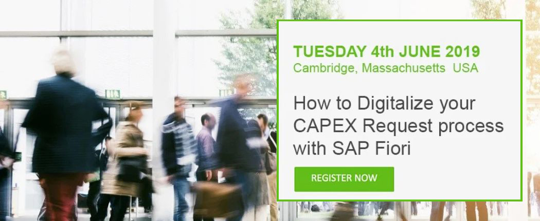 CAPEX Request Process using SAP Fiori