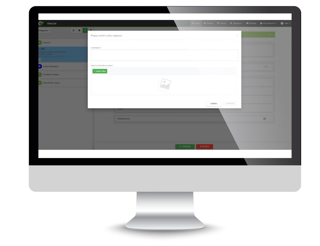 Picturing Workflow Approval solution attachment for OneList Picturing Workflow Approval solution attachment for OneList
