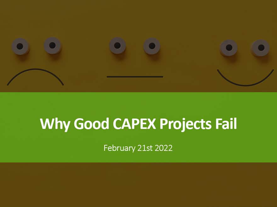 SAP CAPEX projects fail