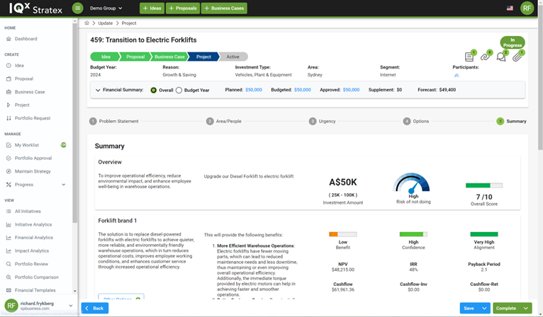 Stratex Online is a leading Capital Planning and Budgeting Solution for SAP customers