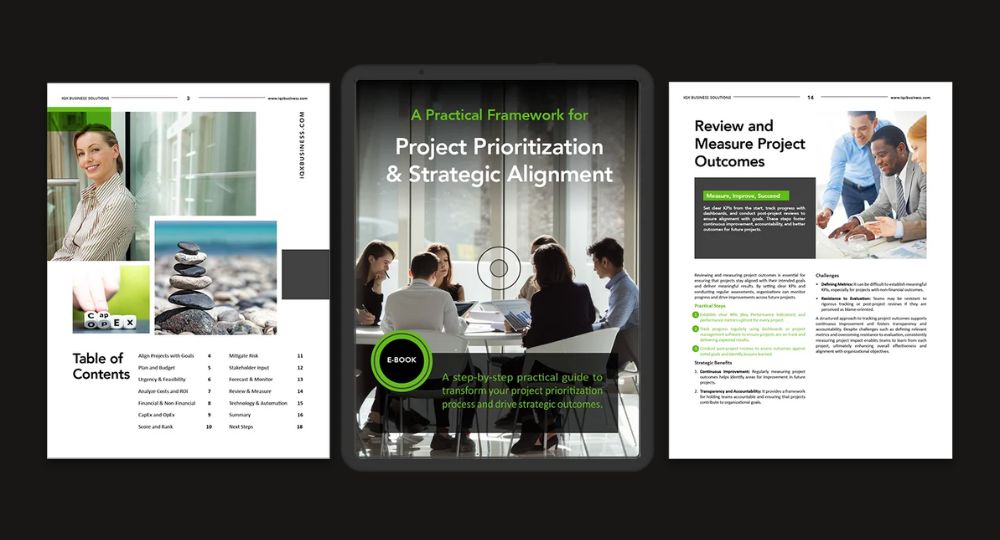 A Complete Guide to Project Prioritization Success - eBook